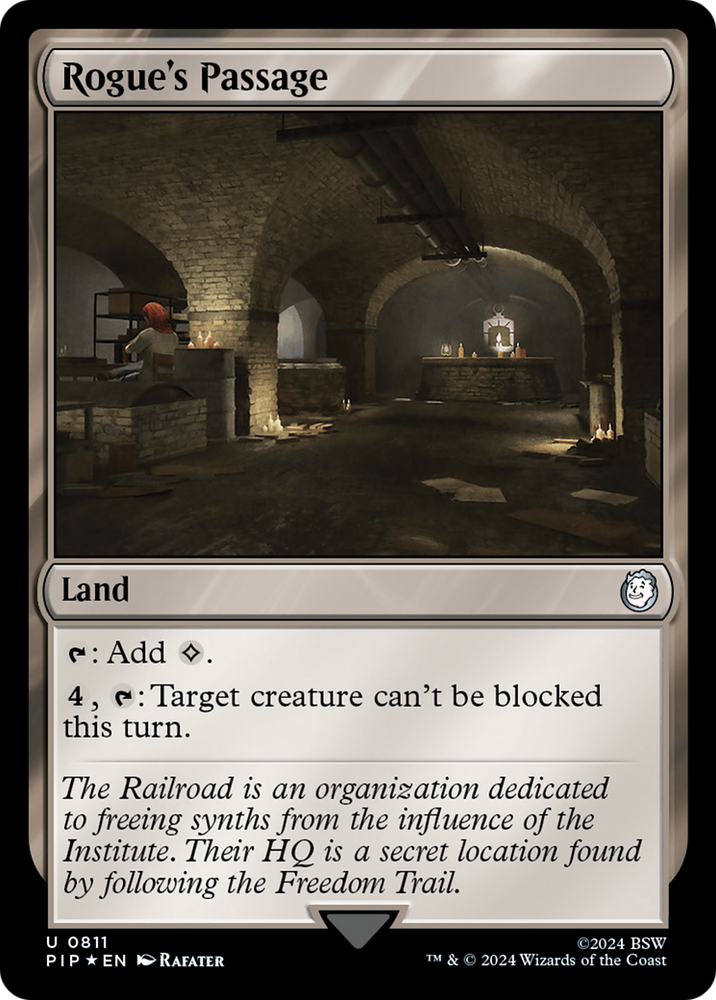 Rogue's Passage (Surge Foil) [Fallout] Magic: The Gathering
