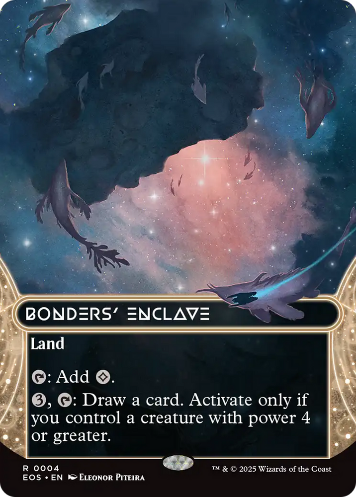 Bonders' Enclave (0004) (Borderless) [Edge of Eternities: Stellar Sights] Magic: The Gathering