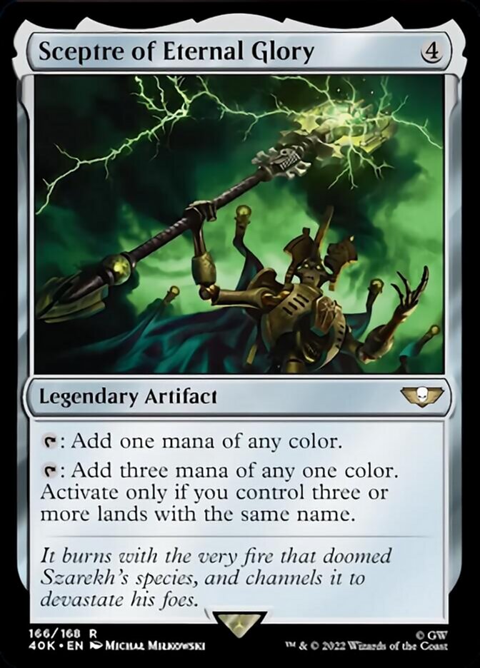 Sceptre of Eternal Glory [Warhammer 40,000] Magic: The Gathering