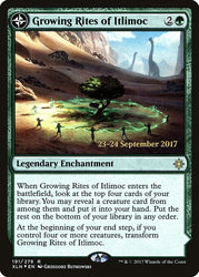 Growing Rites of Itlimoc // Itlimoc, Cradle of the Sun [Ixalan Prerelease Promos] Magic: The Gathering
