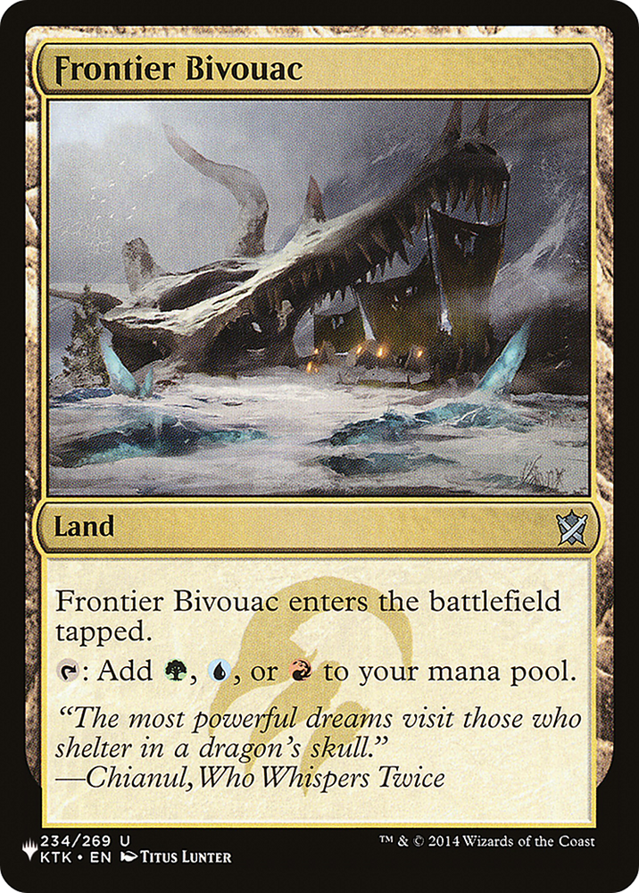 Frontier Bivouac [Secret Lair: From Cute to Brute] Magic: The Gathering