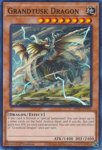 Grandtusk Dragon [MP23-EN129] Common - Yugioh Cards For Your TCG Needs!
