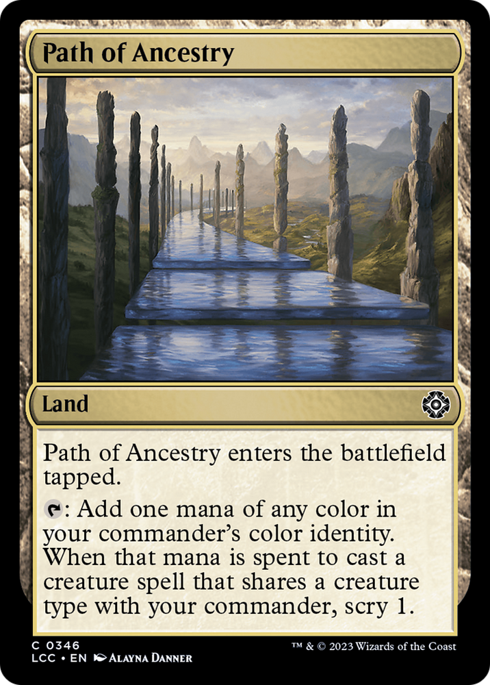 Path of Ancestry [The Lost Caverns of Ixalan Commander] Magic: The Gathering