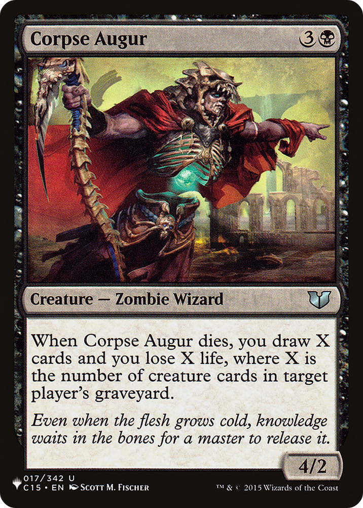 Corpse Augur [The List] Magic: The Gathering