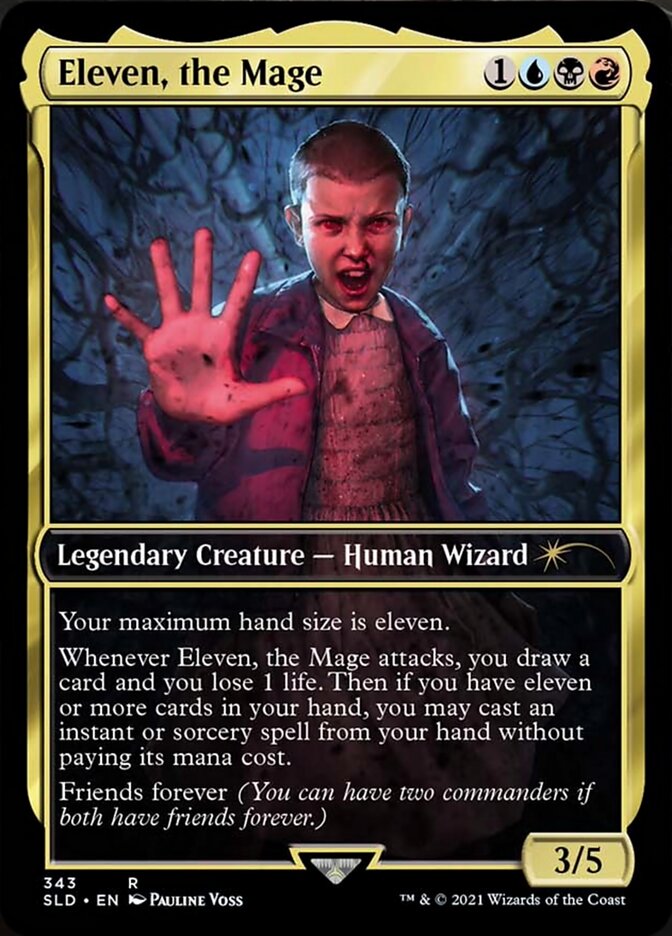 Eleven, the Mage [Secret Lair Drop Series] Magic: The Gathering
