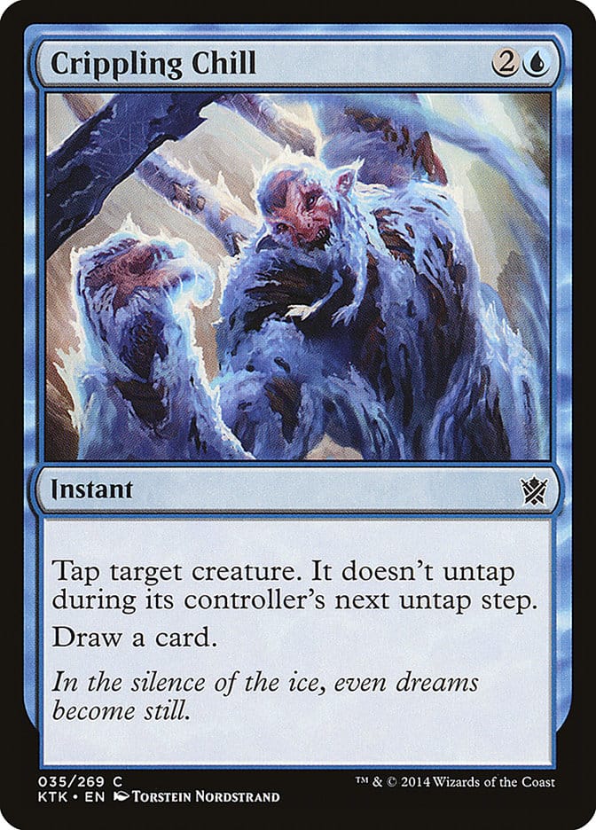 Crippling Chill [Khans of Tarkir] Magic: The Gathering