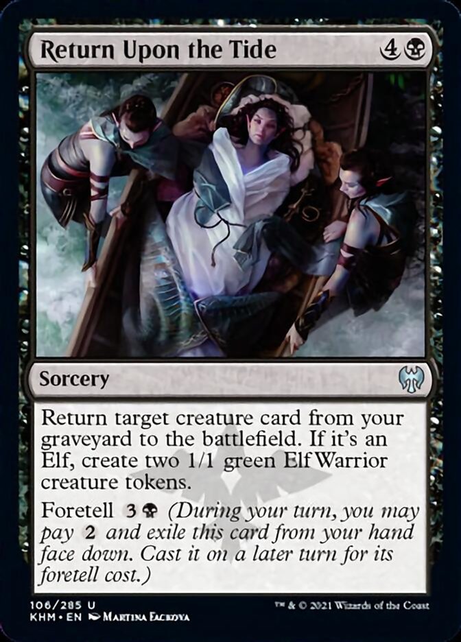 Return Upon the Tide [Kaldheim] Magic: The Gathering