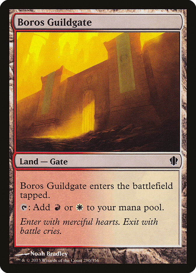 Boros Guildgate [Commander 2013] Magic: The Gathering
