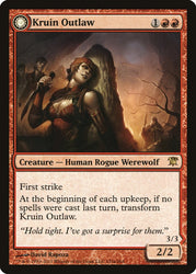 Kruin Outlaw // Terror of Kruin Pass [Innistrad] Magic: The Gathering