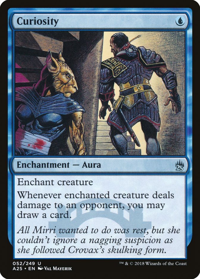 Curiosity [Masters 25] Magic: The Gathering