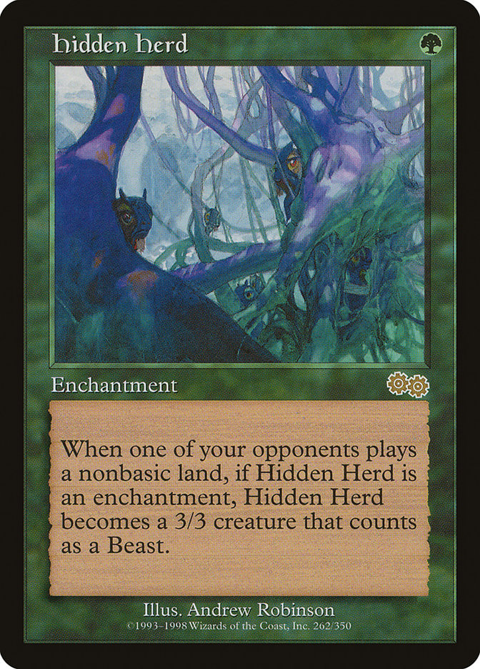 Hidden Herd [Urza's Saga] Magic: The Gathering