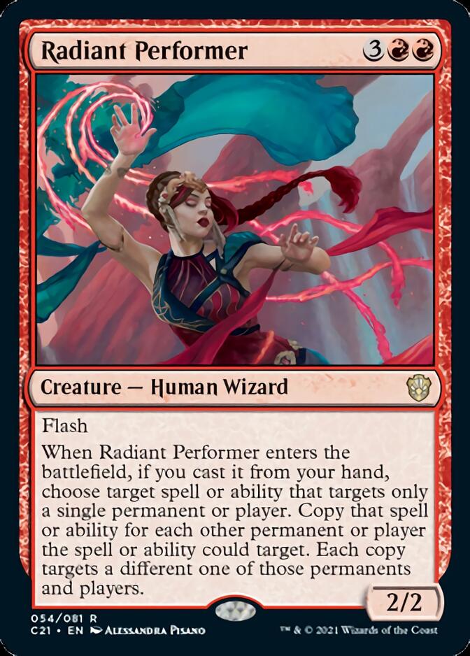 Radiant Performer [Commander 2021] Magic: The Gathering