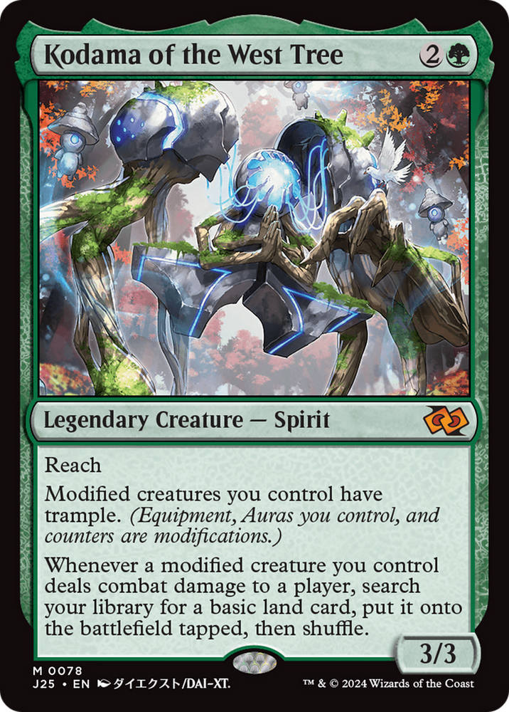 Kodama of the West Tree (Anime) [Foundations Jumpstart] Magic: The Gathering