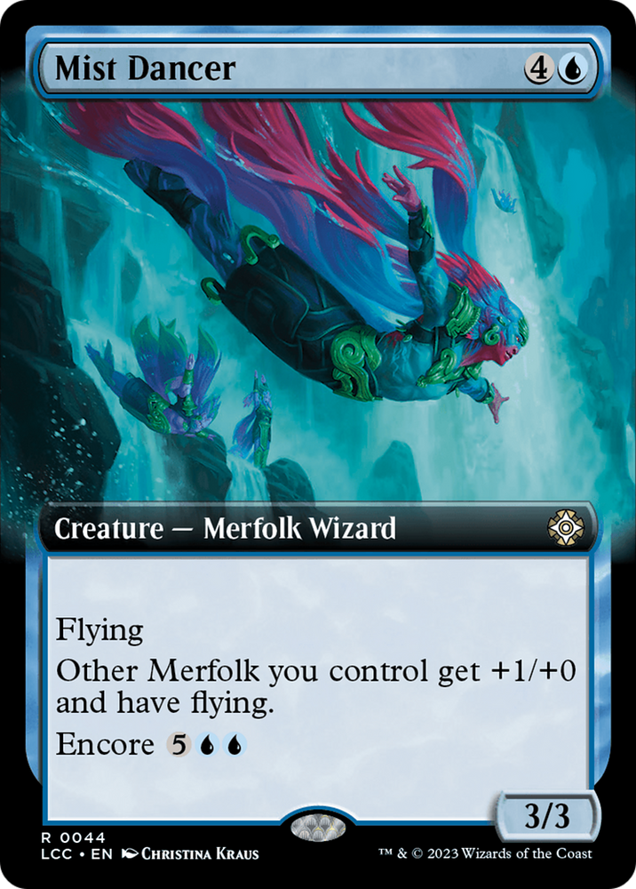 Mist Dancer (Extended Art) [The Lost Caverns of Ixalan Commander] Magic: The Gathering