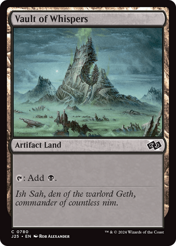 Vault of Whispers [Foundations Jumpstart] Magic: The Gathering