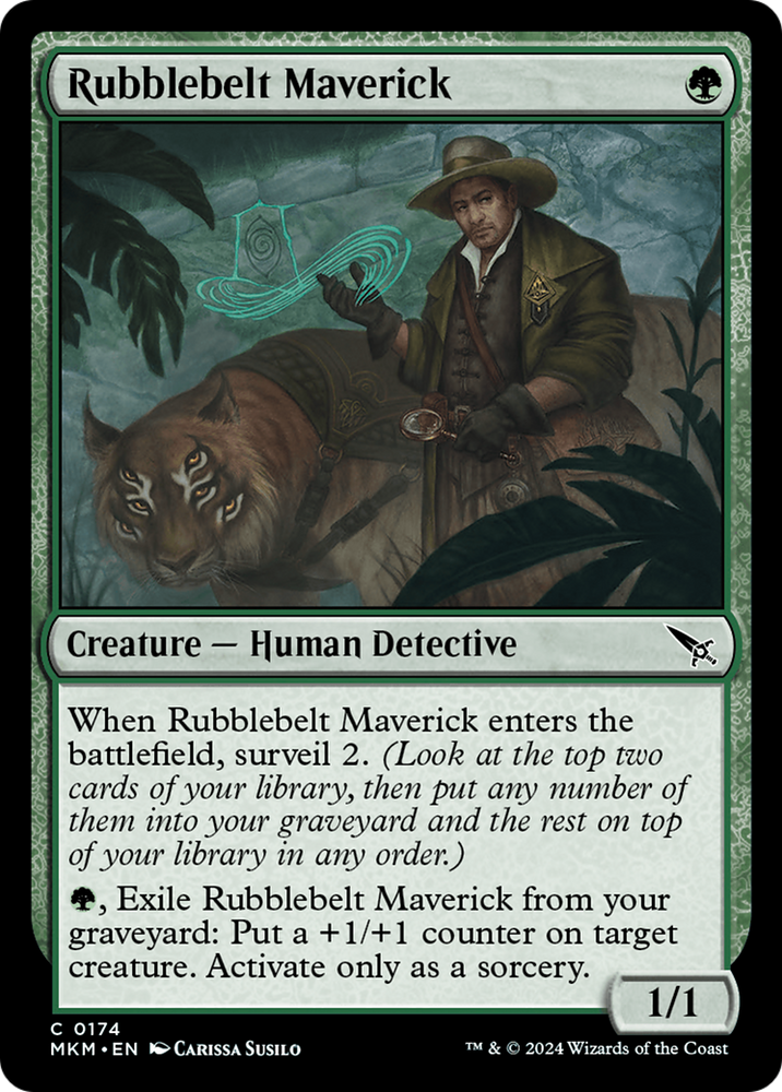 Rubblebelt Maverick [Murders at Karlov Manor] Magic: The Gathering
