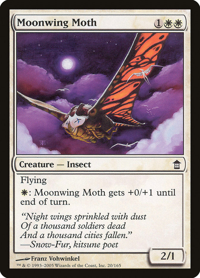 Moonwing Moth [Saviors of Kamigawa] Magic: The Gathering