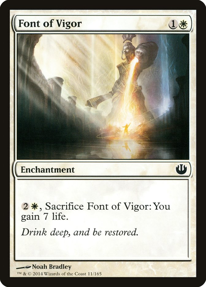 Font of Vigor [Journey into Nyx] Magic: The Gathering