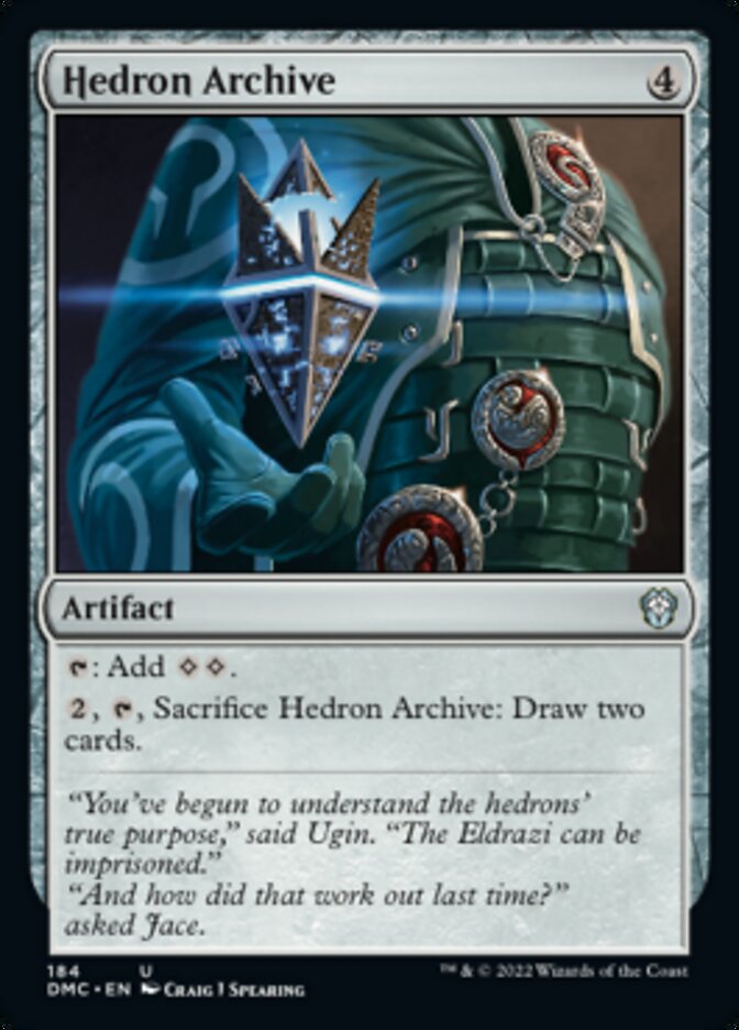 Hedron Archive [Dominaria United Commander] Magic: The Gathering