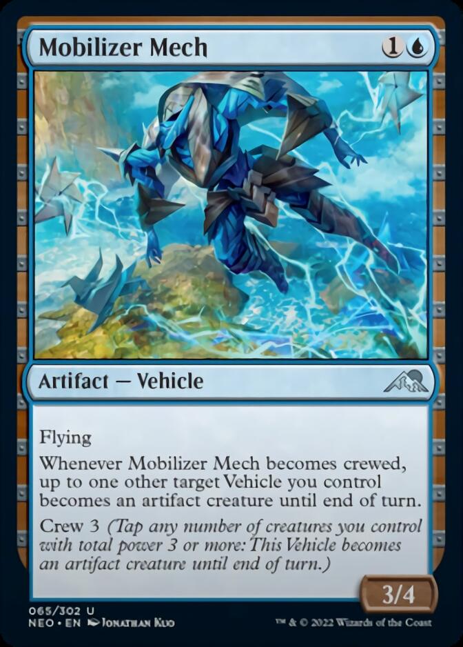 Mobilizer Mech [Kamigawa: Neon Dynasty] Magic: The Gathering