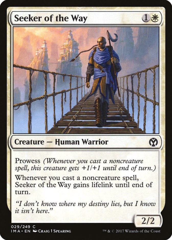 Seeker of the Way [Iconic Masters] Magic: The Gathering