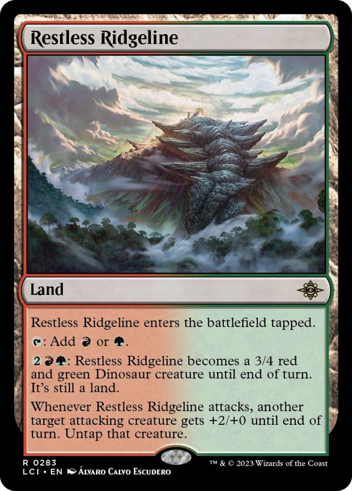 Restless Ridgeline [The Lost Caverns of Ixalan] Magic: The Gathering