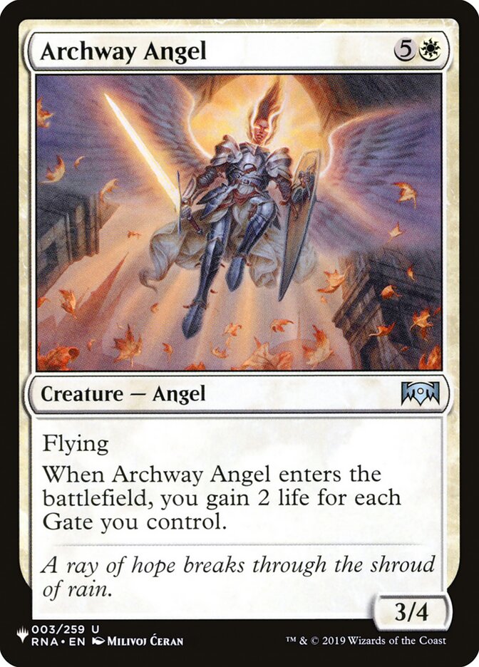 Archway Angel [The List] Magic: The Gathering