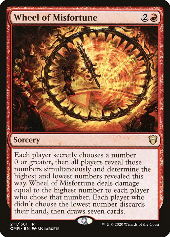 Wheel of Misfortune [Commander Legends] Magic: The Gathering