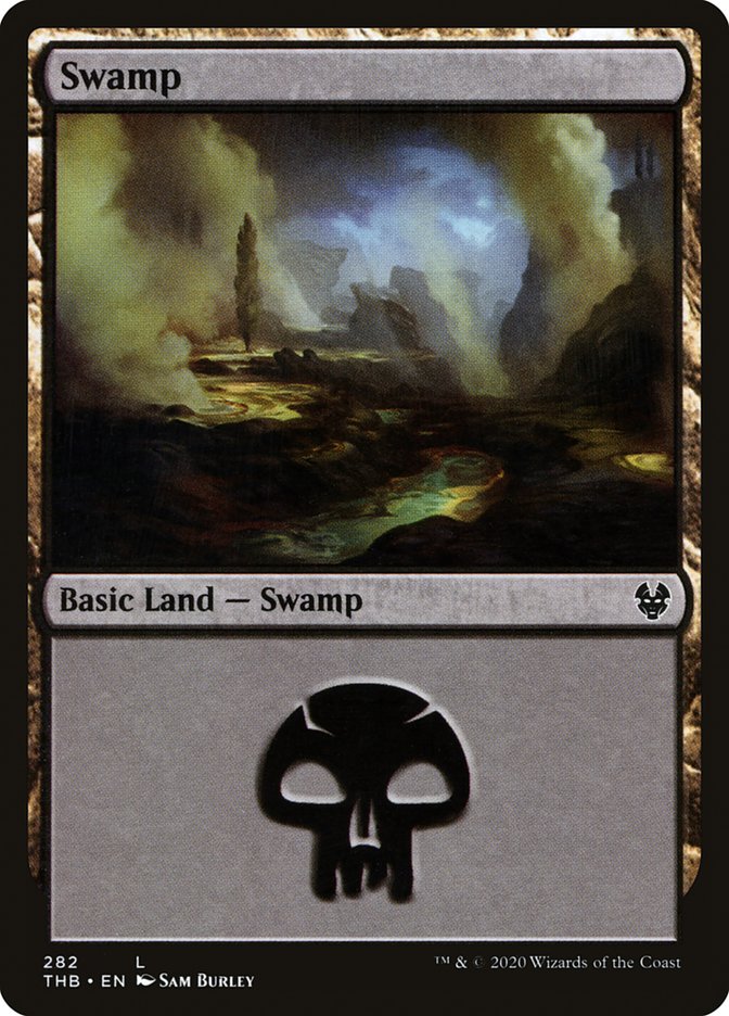 Swamp (282) [Theros Beyond Death] Magic: The Gathering