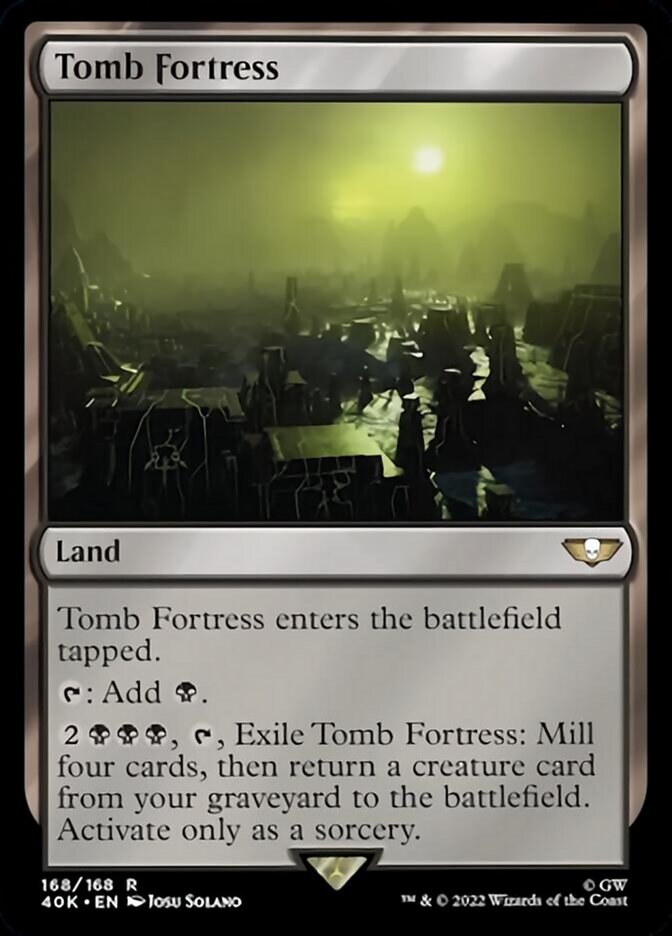 Tomb Fortress [Warhammer 40,000] Magic: The Gathering