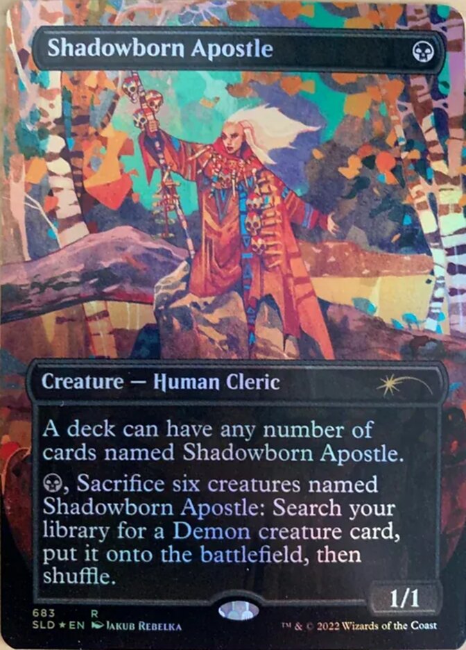 Shadowborn Apostle (Borderless) (683) [Secret Lair Drop Promos] Magic: The Gathering
