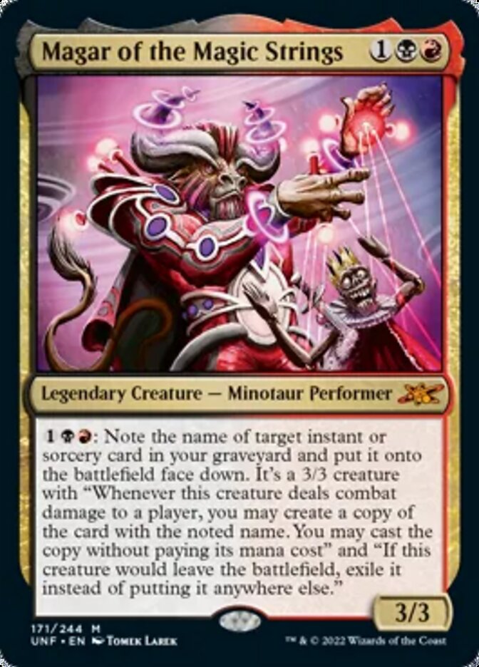 Magar of the Magic Strings [Unfinity] Magic: The Gathering