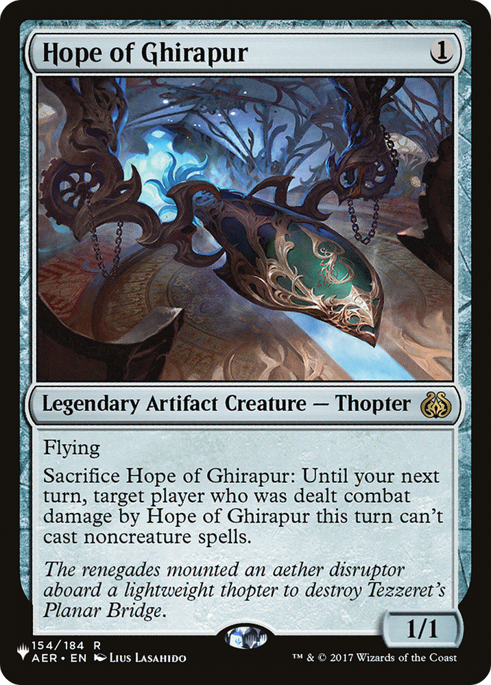 Hope of Ghirapur [The List] Magic: The Gathering