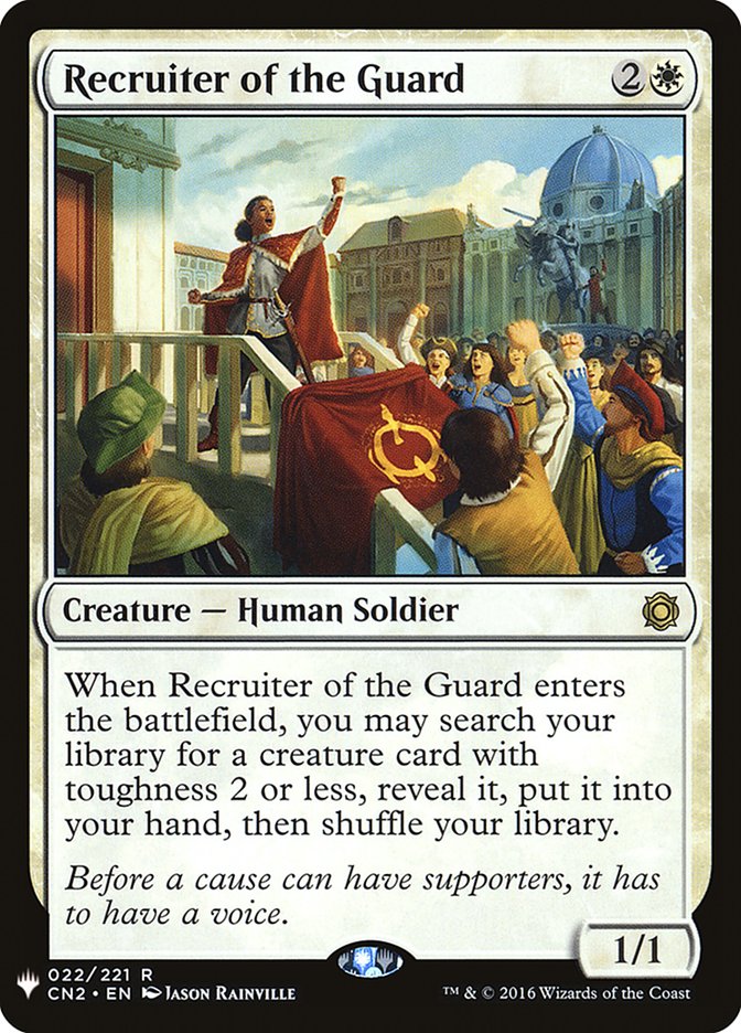 Recruiter of the Guard [Mystery Booster] Magic: The Gathering
