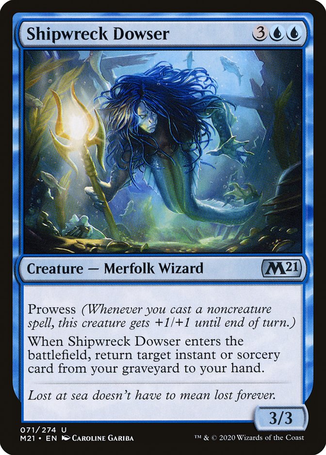 Shipwreck Dowser [Core Set 2021] Magic: The Gathering