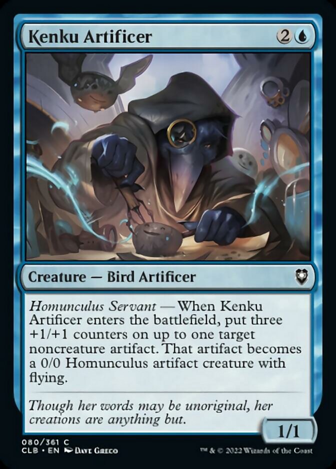 Kenku Artificer [Commander Legends: Battle for Baldur's Gate] Magic: The Gathering