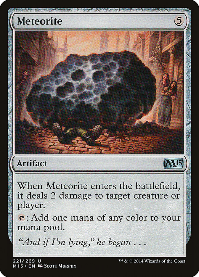 Meteorite [Magic 2015] Magic: The Gathering