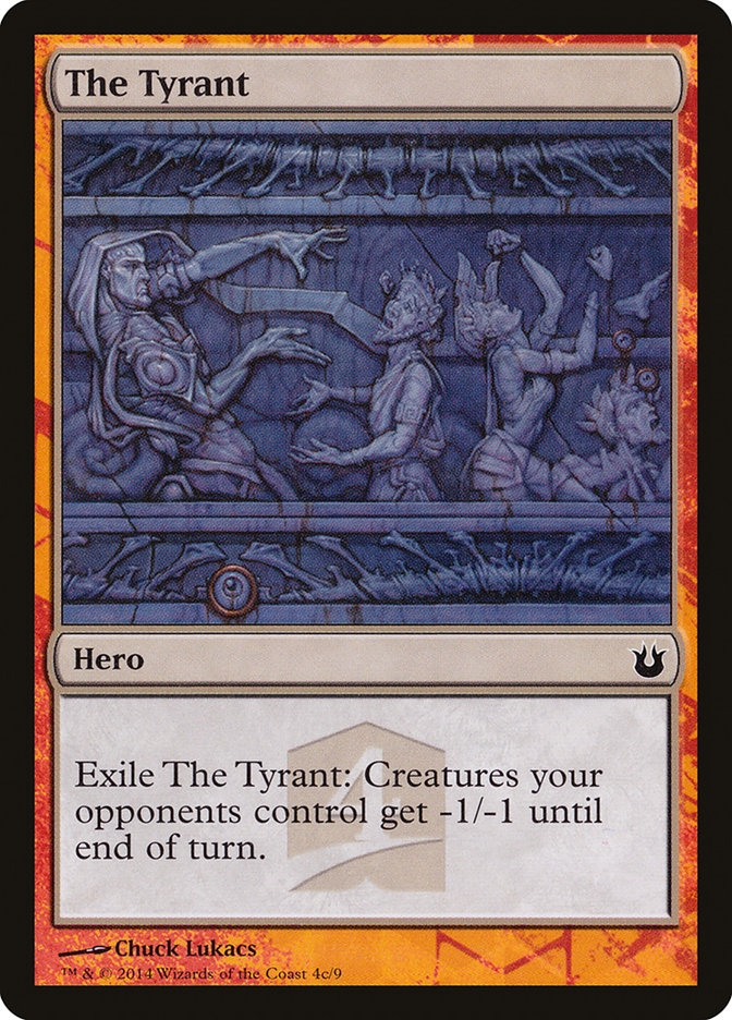 The Tyrant [Born of the Gods Hero's Path] Magic: The Gathering