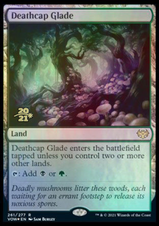 Deathcap Glade [Innistrad: Crimson Vow Prerelease Promos] Magic: The Gathering