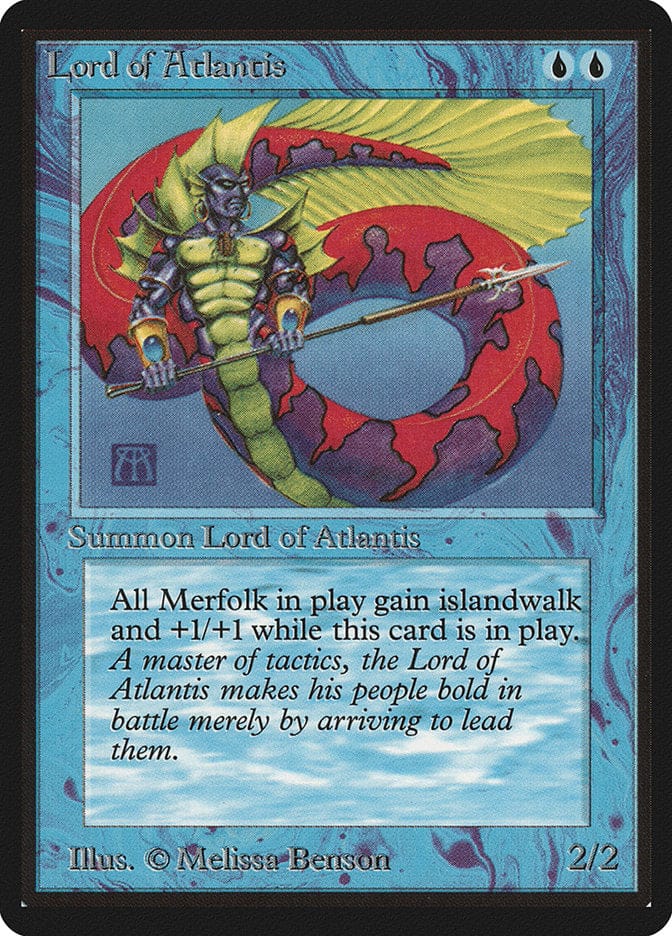 Lord of Atlantis [Beta Edition] Magic: The Gathering