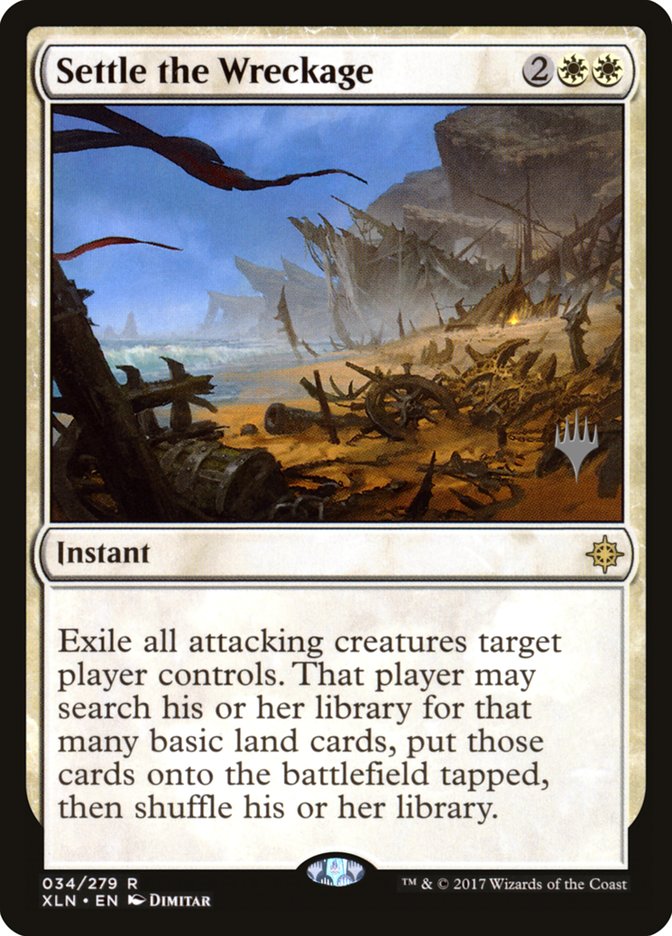 Settle the Wreckage (Promo Pack) [Ixalan Promos] Magic: The Gathering
