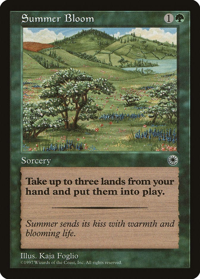 Summer Bloom [Portal] Magic: The Gathering