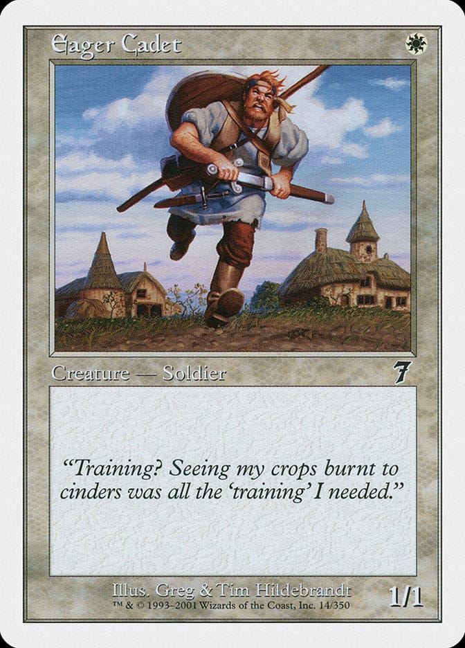Eager Cadet [Seventh Edition] Magic: The Gathering