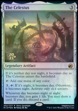 The Celestus [Innistrad: Midnight Hunt Prerelease Promos] Magic: The Gathering