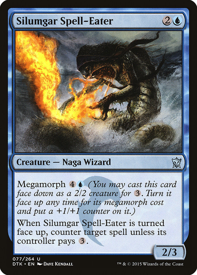 Silumgar Spell-Eater [Dragons of Tarkir] Magic: The Gathering
