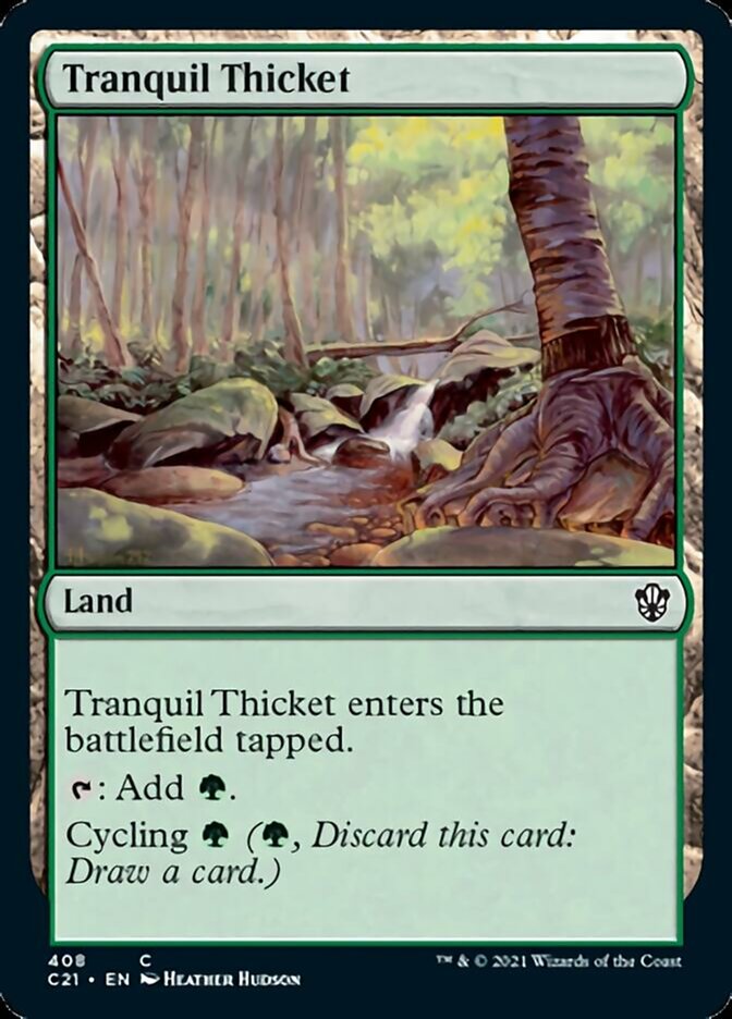 Tranquil Thicket [Commander 2021] Magic: The Gathering