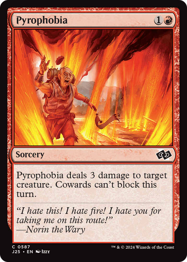 Pyrophobia [Foundations Jumpstart] Magic: The Gathering