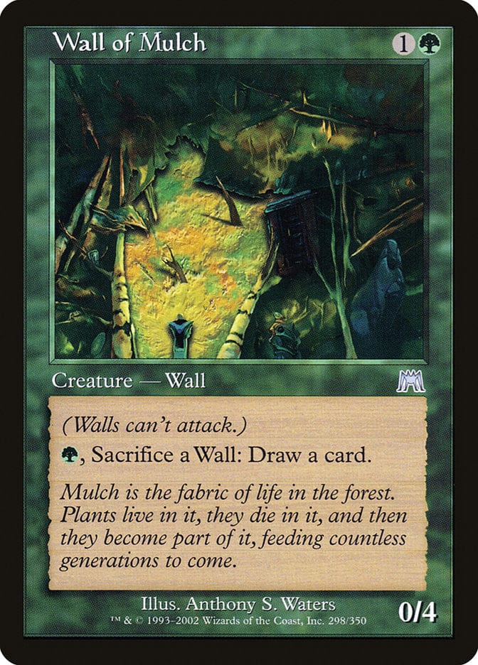 Wall of Mulch [Onslaught] Magic: The Gathering