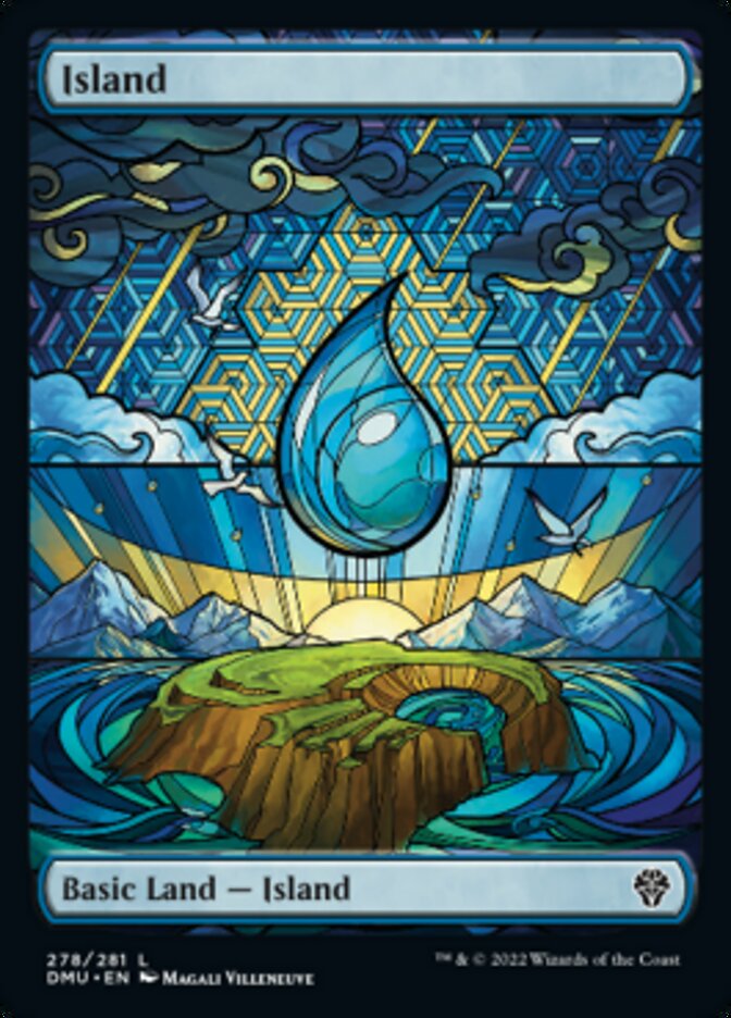 Island (Showcase) [Dominaria United] Magic: The Gathering
