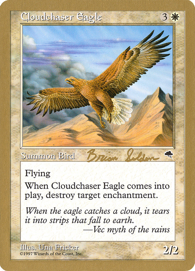 Cloudchaser Eagle (Brian Selden) [World Championship Decks 1998] Magic: The Gathering